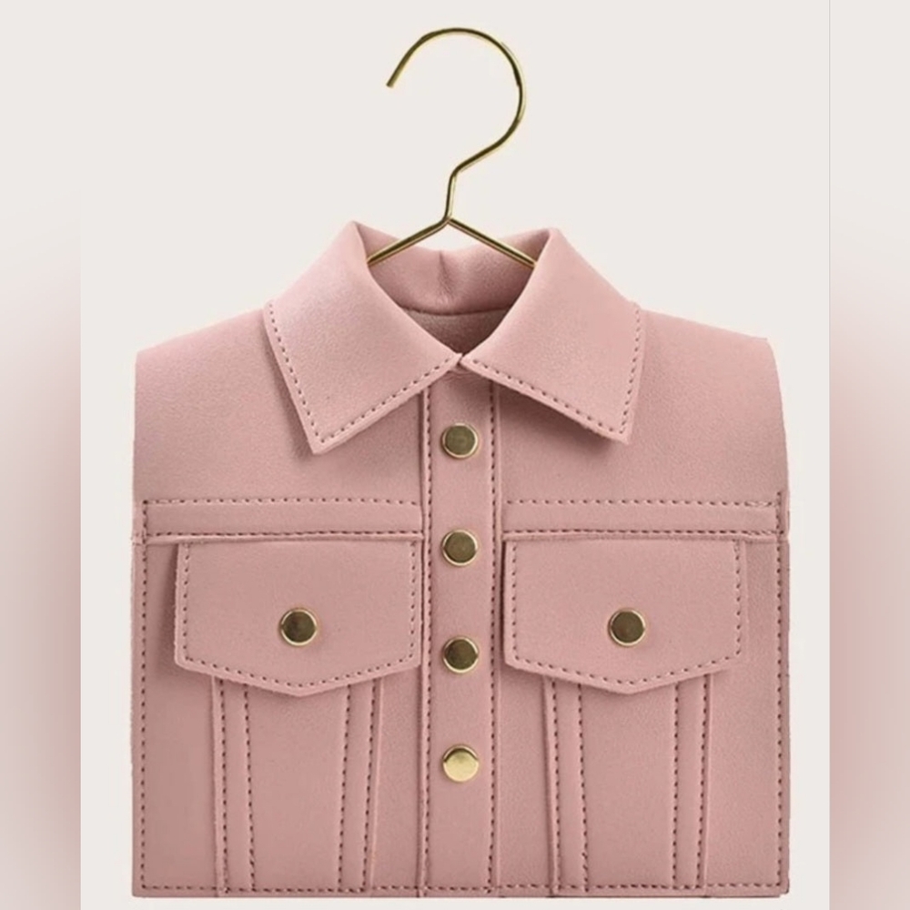 Stylish Pink Jacket Purse